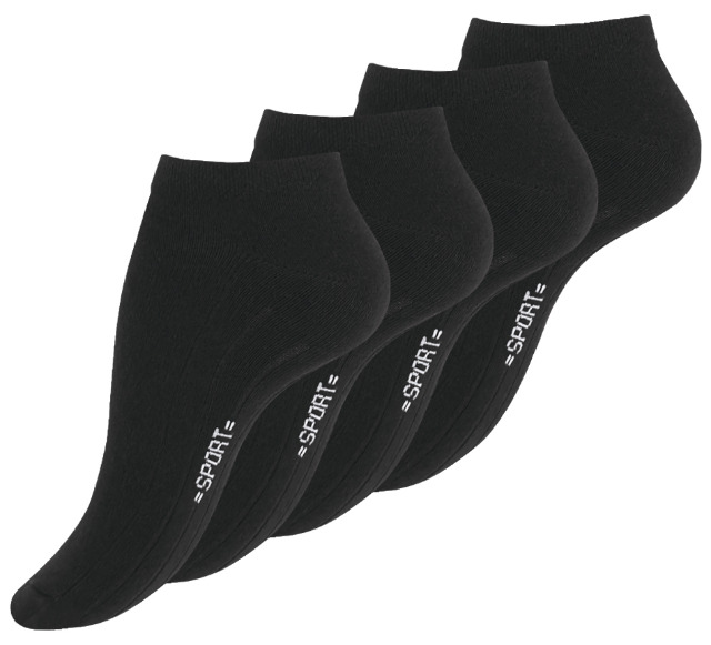 Damen Sneaker Socken =SPORT= - 4er Pack