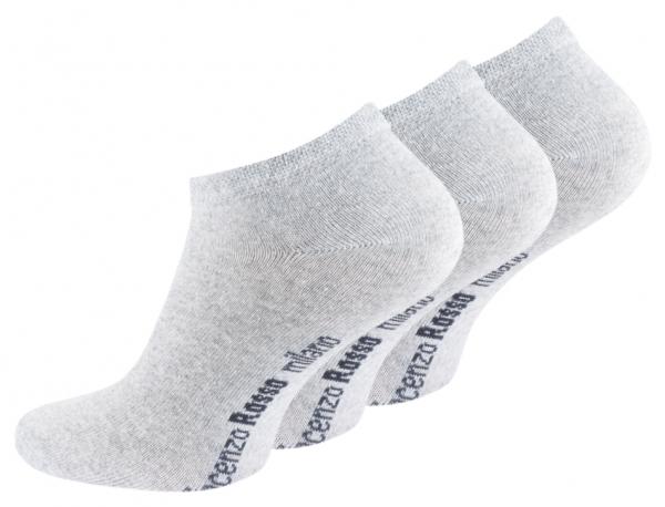 VINCENZO ROSSO milano Herren Sneaker Socken - 3er Pack