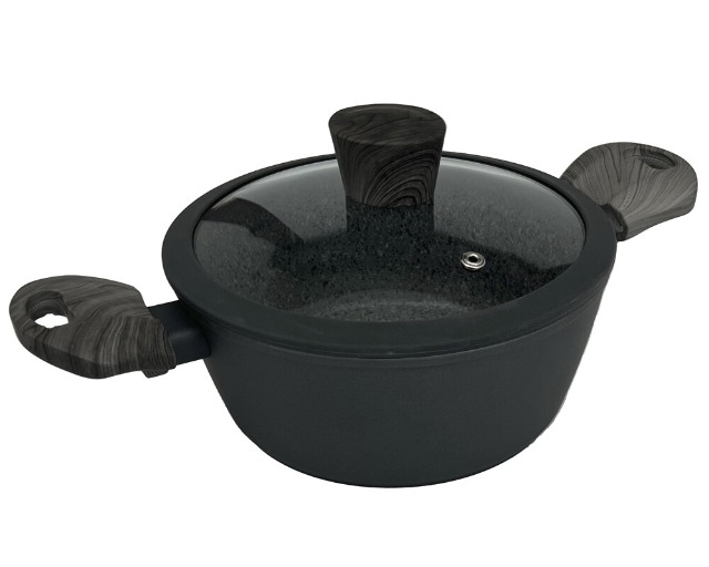 Bratentopf mit Deckel 24cm Serie Gaia