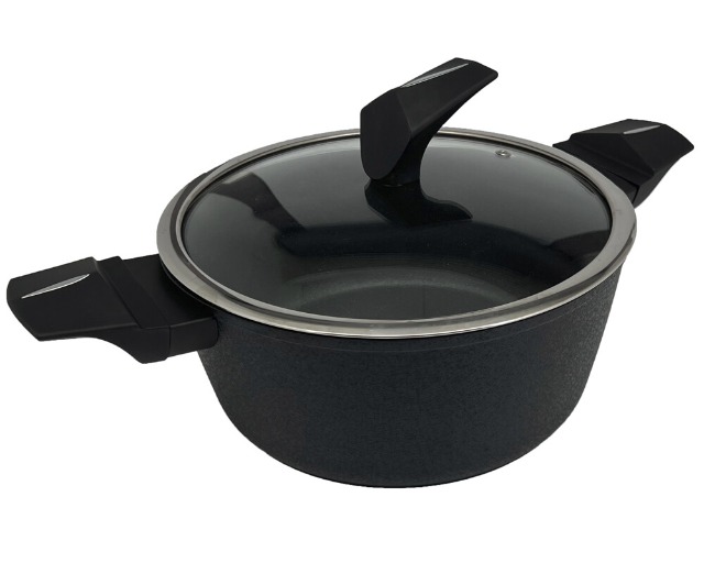 Bratentopf mit Deckel 24cm Serie Nika