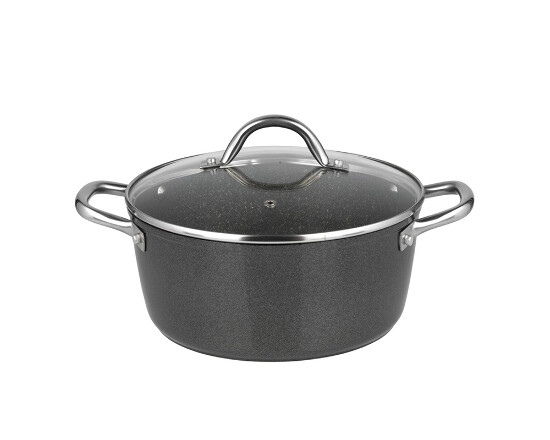 Bratentopf mit Deckel 24cm Serie Marie