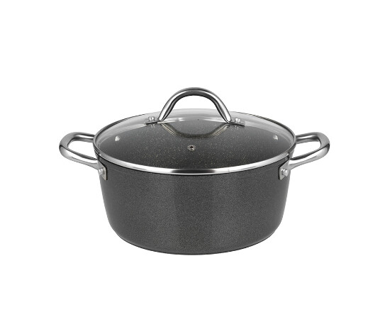 Bratentopf mit Deckel 24cm Serie Marie