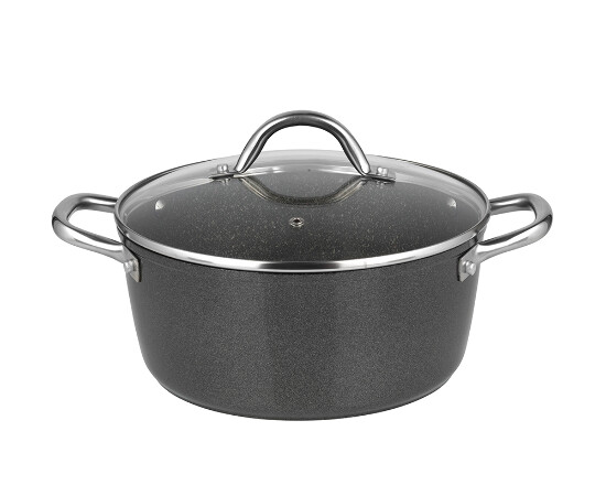 Bratentopf mit Deckel 28cm Serie Marie