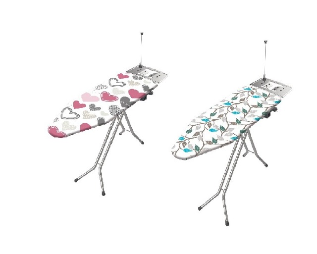 Bügelbrett 38x120cm mit Stecker + Kabel