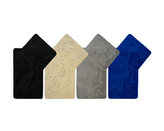 Badezimmergarnitur 2tlg, Serie Dolphin