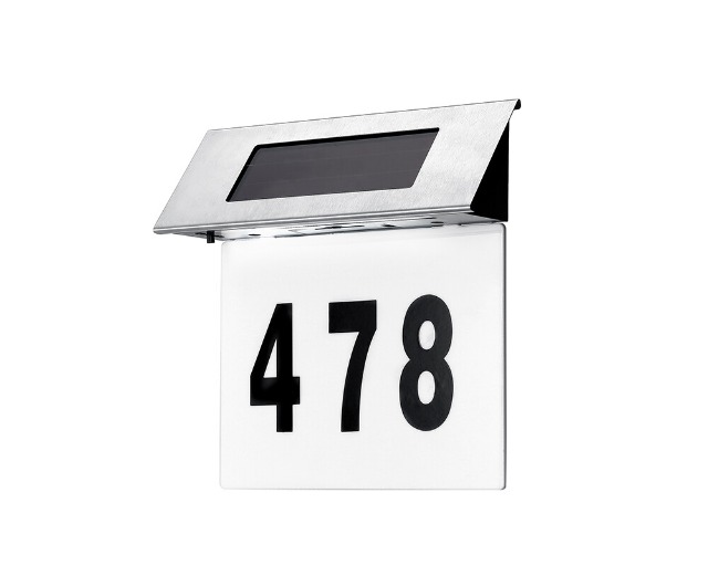 Solar Hausnummer