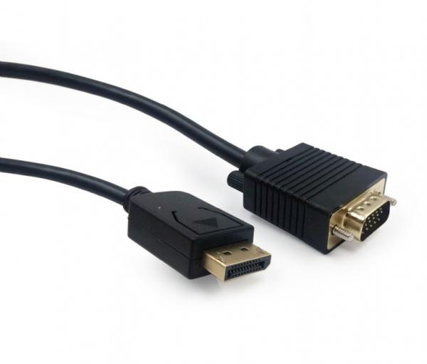 CableXpert DisplayPort-VGA Adapter Kabel 1,8m schwarz CCP-DPM-VGAM-6