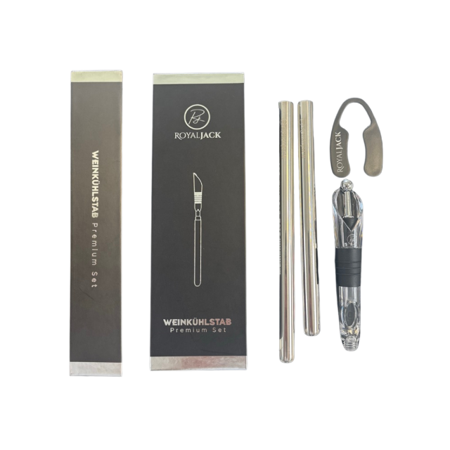 Weinkühler-Stab Flaschenkühler Wein-Chiller Ausgießfunktion Trinkkühler Getränkekühler Weinzubehör Restposten