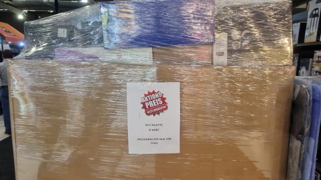 Mixpaletten A Ware Mystery XXL Boxen Palette Haushalt Haushaltswaren Sonderposten Secret Paletten Neuware Sonderpreis inkl Kesper Artikeln