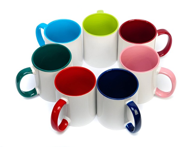 Farbige Sublimationstassen – 11oz – AAA/Premium