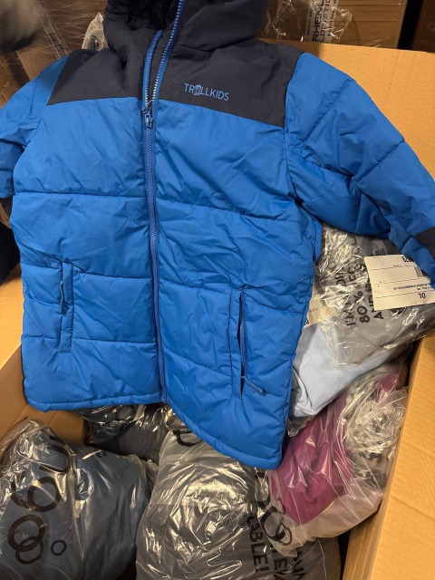 11.194 € – Posten Markenbekleidung Damen & Herren (1.996 Stk), Kategorie C, Wintermix, Top-Marken, Rückläufer, sofort lieferbar