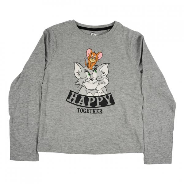 Hemd Tom & Jerry grau 8 Jahre
