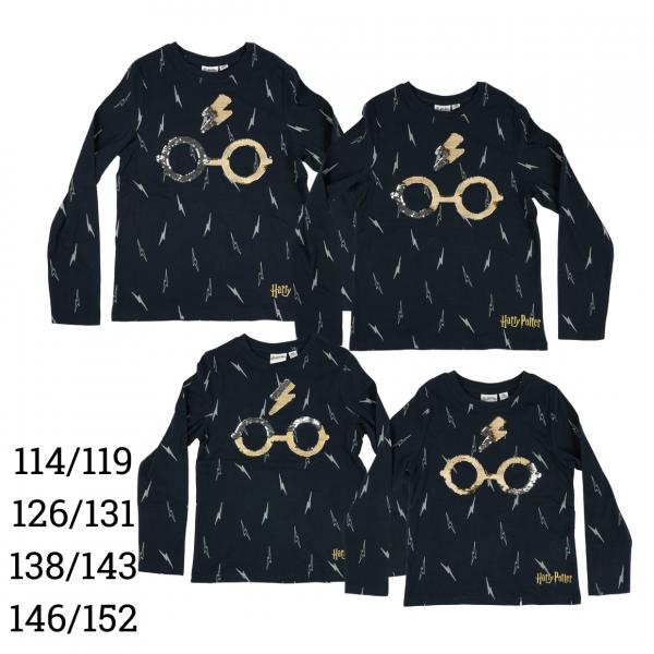 Wizarding World Hemd Harry Potter blau 4 sortiert