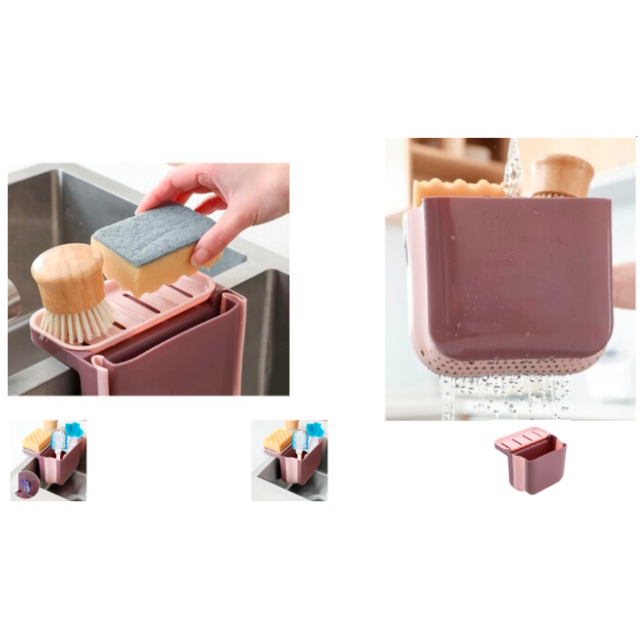 Ausziehbarer Spülbecken Organizer Küchenhelfer Spülmittelhalter Küchen-Ablage Spülzubehör Ordnung ausziehbar Spülbürstenhalter Spüle Restpos