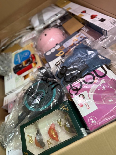 351€ MIX-Palette P1 – Haushaltsgeräte, Kinderartikel, Deko, Textilien, Spielzeug, Rückläufer A/B/C, Markenware, Versand weltweit