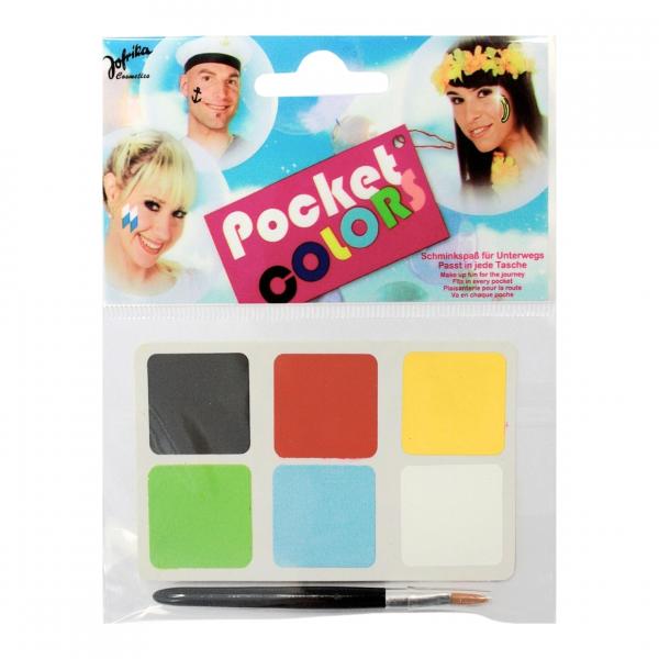 Jofrika Cosmetics Make-up kompakt 6-Farben-Palette