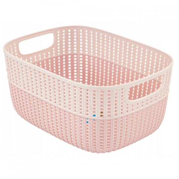 Keeeper Wäschekorb rosa 38 cm 15 L