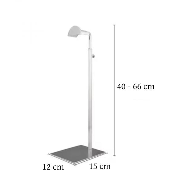 Taschenständer Metall Silber