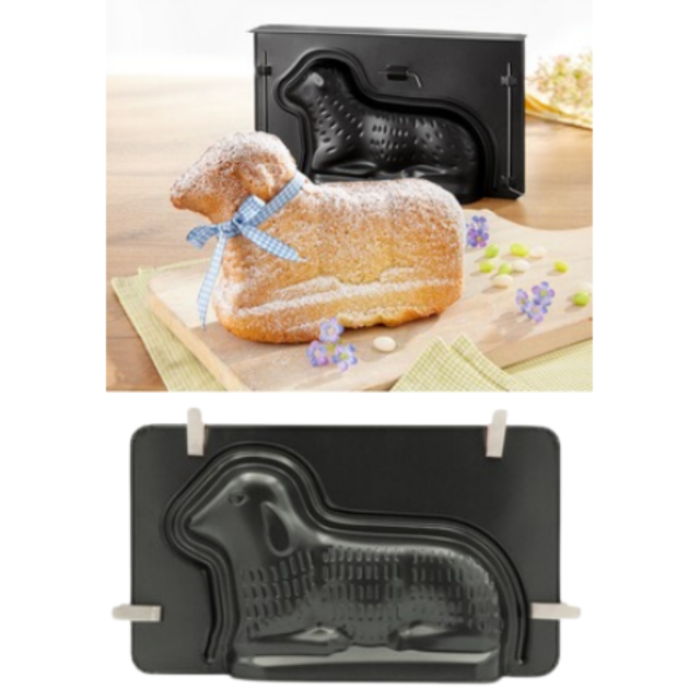 Backform Osterlamm Lamm Tiermotiv Kuchenform Metall-Backform Ostergebäck Ostern Restposten