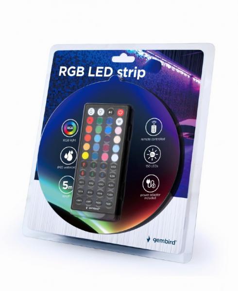 Gembird RGB LED-Streifen 5 m LED-S-RGB500-01