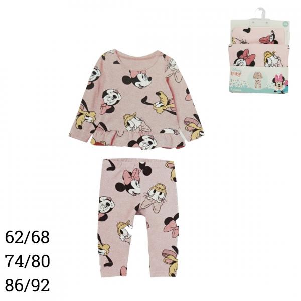 Disney Schlafanzug Minnie Mouse für Baby 20 cm 3 Stück sortiert