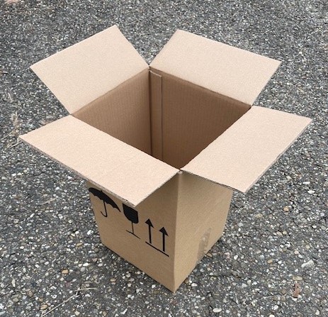 Versandkarton 2-wellig  Innenmaße LxBxH 250x225x405mm 