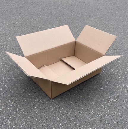 Versandkarton 2-wellig  Innenmaße LxBxH 430x280x120mm 