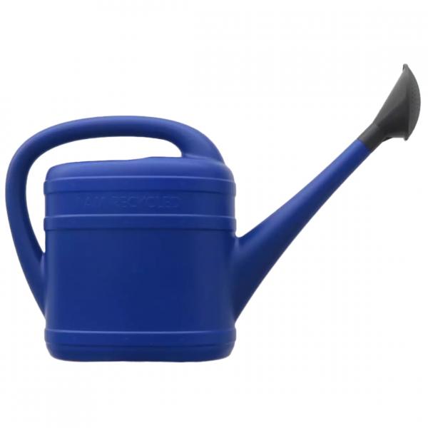 Florus Gießkanne mit Sprühkopf blau 10 Liter