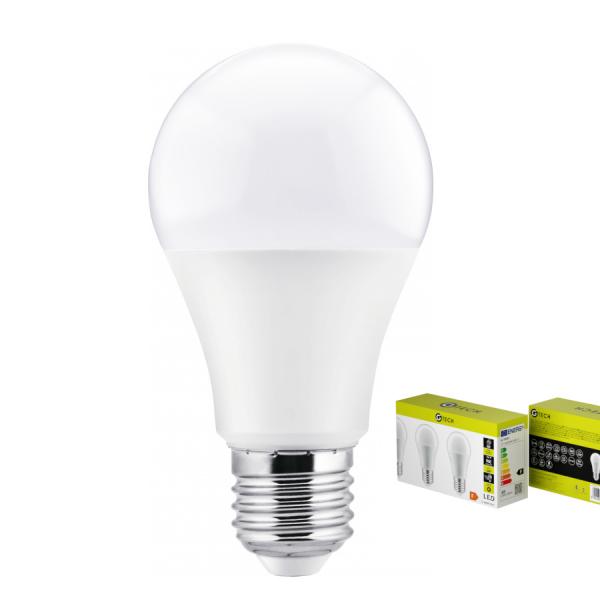 G-TECH LED-Glühbirne, A60, E27, 10.0W, 940lm, 3000K, AC220-240V, 3-PAK , 200°