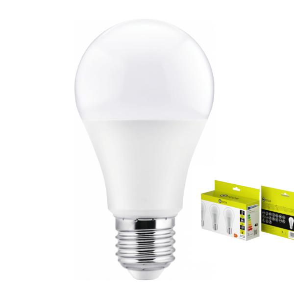 G-TECH LED-Glühbirne, A60, E27, 8,8W, 806lm, 4000K, AC220-240V, 3-PAK , 200°