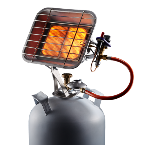 Rowi Gas-Heizstrahler HGS 44001 P – 4400 Watt mit Piezozündung