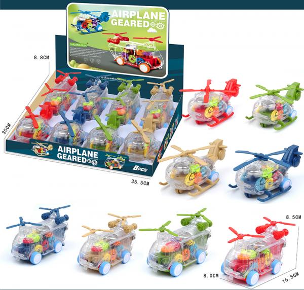 Spielzeug Helikopter mit Licht 16cm