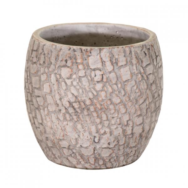 Blumentopf Arica braun 15 cm