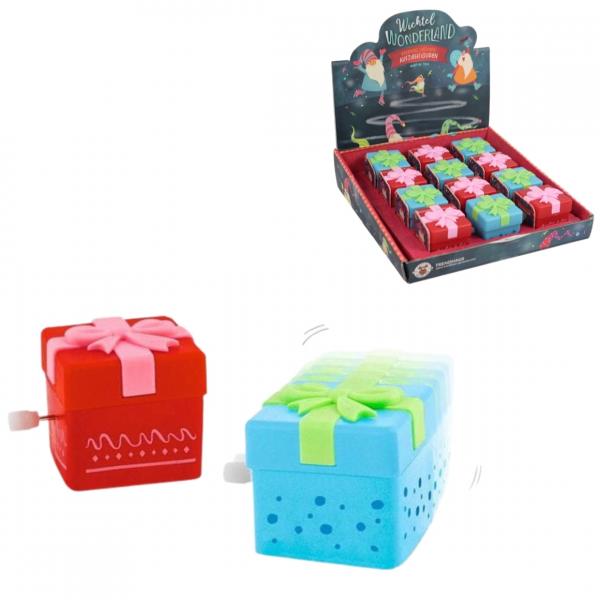 Spielzeug Aufziehgeschenk Wichtel Wonderland 3,6 cm 2 Stück sortiert