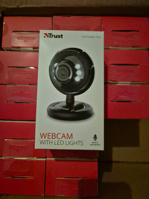 35x Webcam - Trust SpotLight - Mikrofon und LED Light