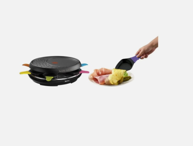 Tefal RE310812 – Raclette Colormania x6 – 6-Personen Tischgrill – Antihaft – A-Ware 🍽️