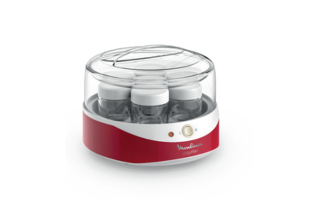 Moulinex YG229510 – Joghurtbereiter mit 7 Gläsern – Timer, 1,12L – A-Ware