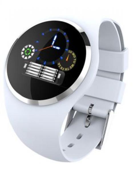 Fitness Tracker mit Herzfrequenz Blutdruck Schlaf Schritte Farbdisplay mit Animation Smartwatch Armband Uhr