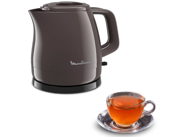 Moulinex BY153910 Bouilloire Rio Taupe – Wasserkocher – 1,7 L – 2400 W – Abnehmbarer Filter – A-Ware