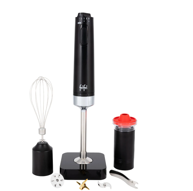 Moulinex FRI190506BLP Handmixer Frifri – 600 W – 5 Geschwindigkeiten – Edelstahlquirle – A-Ware