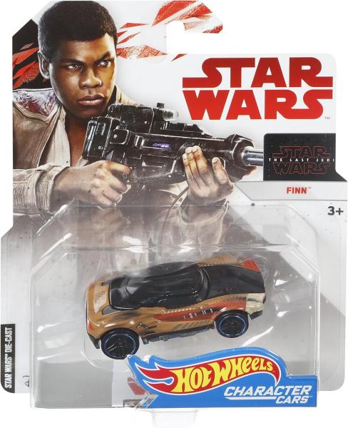 Mattel FDJ70 - Hot Wheels Star Wars Character Cars FINN - Spielzeugauto
