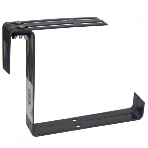 Geli Blumenkasten Klammern grau 20 cm Satz von 2