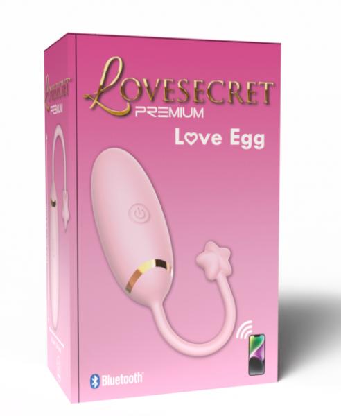 Lovesecret Premium - LS02 - Liebes-Ei - App-gesteuertes Pärchen-Spiel - 9 Vibrationen - Pink