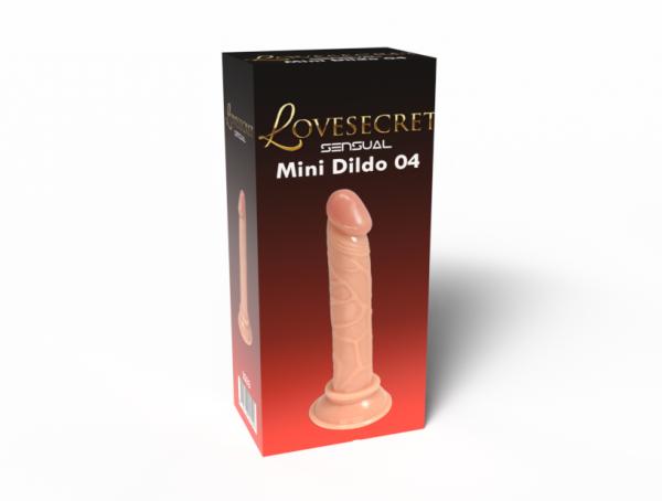 LoveSecret Sensual - LS33 - Mini Dildo 04 Flesh - 14 Cm / 5.5 Inch Realistic Dildo Saugnapf -