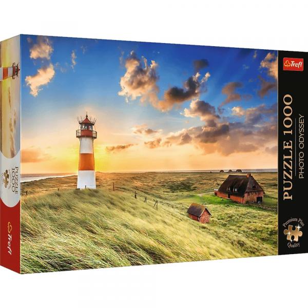 Leuchtturm Sylt, Deutschland - Puzzle Premium Plus 1000 Teile