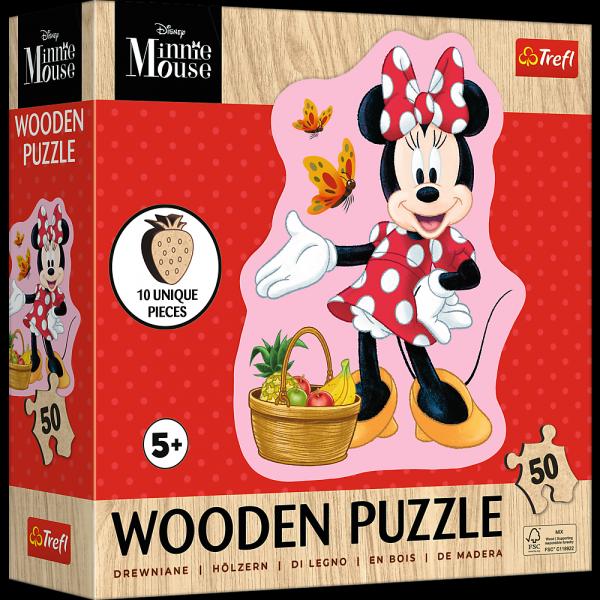 Minnie Mouse - Holz Puzzle Junior 50 Teile