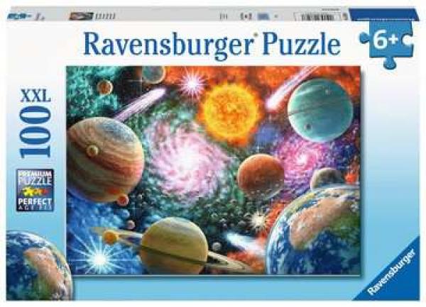 Sterne und Planeten - Puzzle 100 Teile XXL