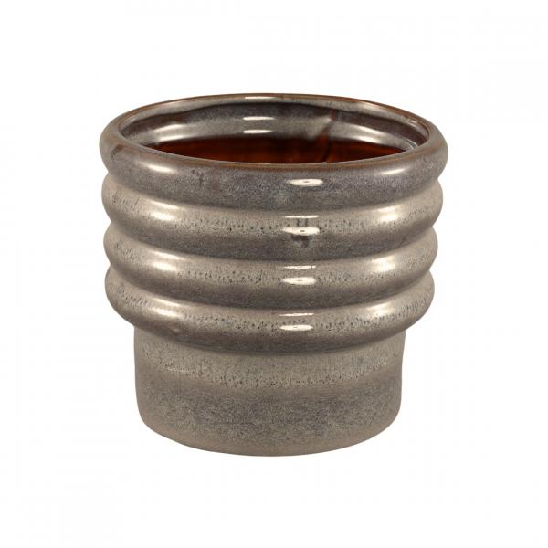 PTMD Blumentopf Melisa Keramik S taupe 12 cm