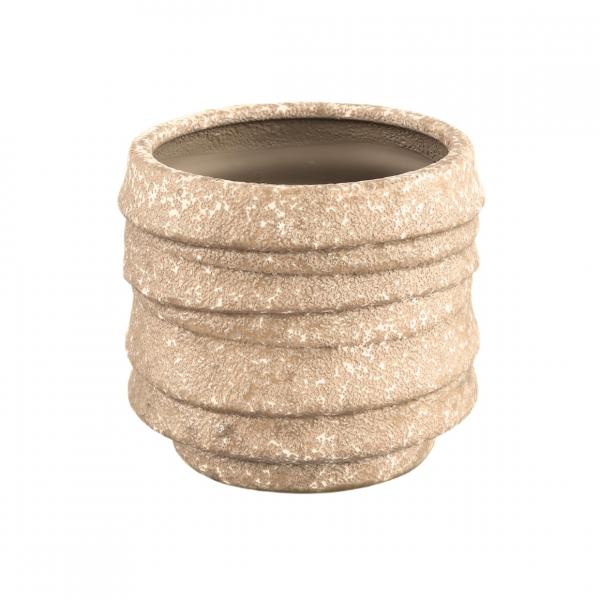 PTMD Blumentopf Hindouy braun 14 cm