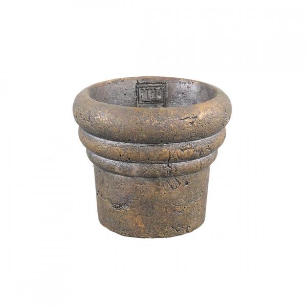 PTMD Blumentopf Helena XS braun 9 cm